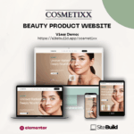 Cosmetixx - Beauty Product Website