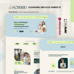 Scrubd- Cleaning Service Website